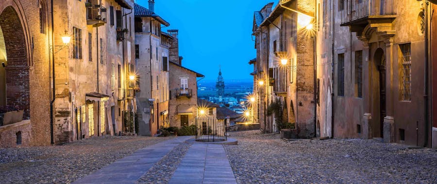 Saluzzo by night