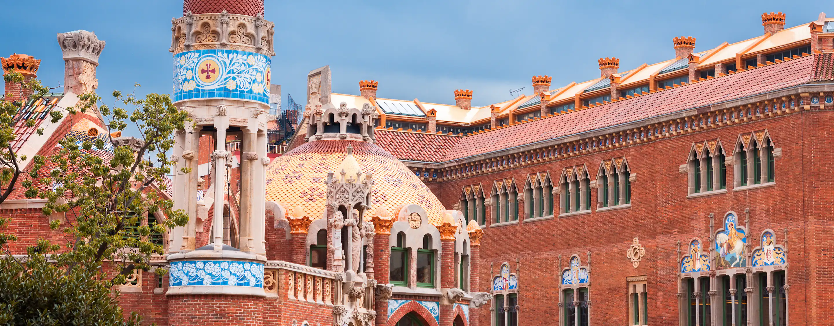 Sant Pau im katalanischen Jugendstil