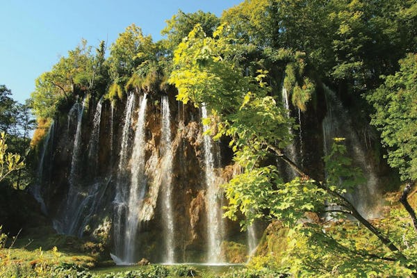 Plitvice Lakes guided tour from Zagreb
