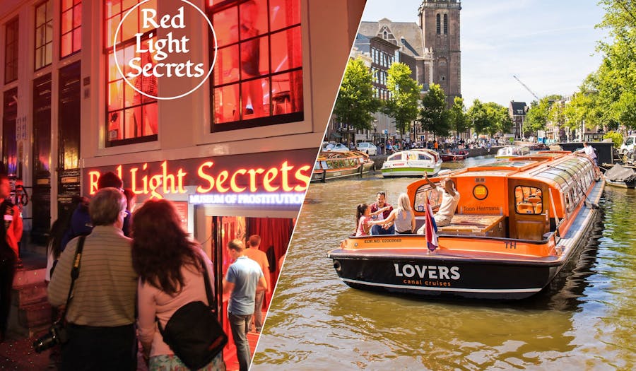Amsterdam: Red Light Secrets Museum Eintrittstickets und einstündige Grachtenfahrt