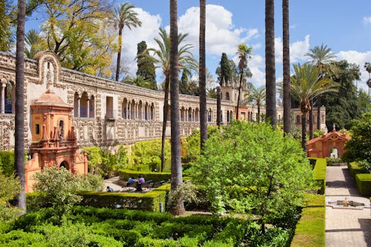 Entradas sem fila para o Alcázar de Sevilha e visita guiada