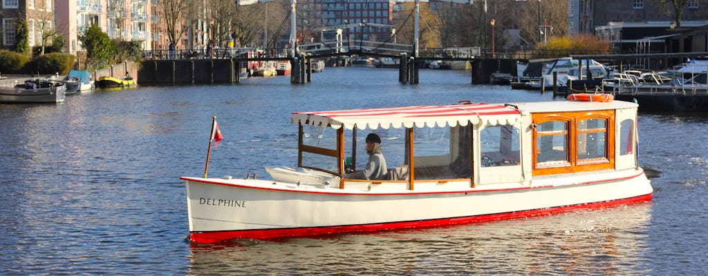 Historyczna wycieczka łodzią po Amsterdamie