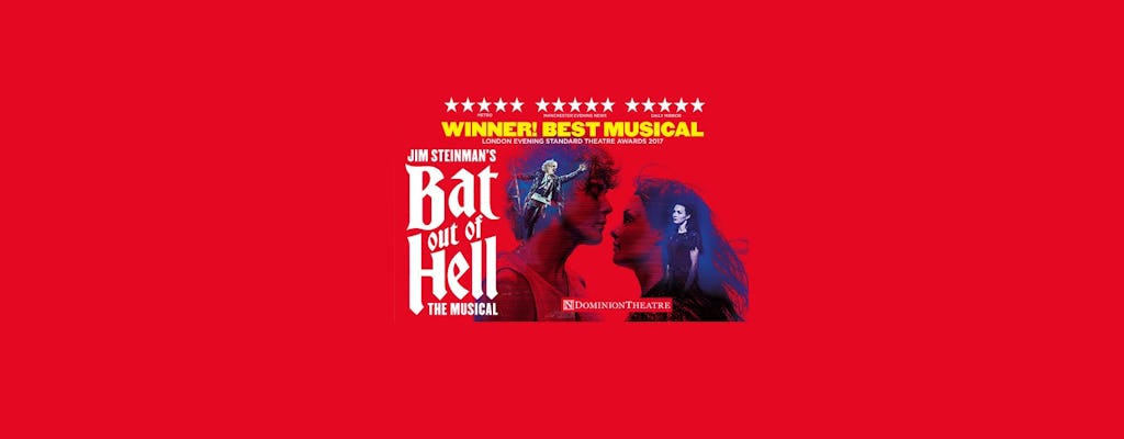 Entradas para el musical Bat Out Of Hell, en el teatro Dominion