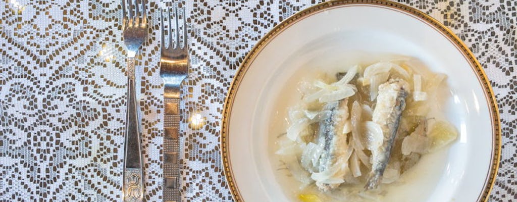 Visita ao mercado, aula de culinária e almoço ou jantar na casa de Cesarina em Veneza