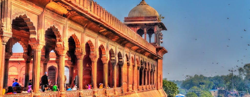 Old Delhi privé erfgoed tour met geluid en lichtshow