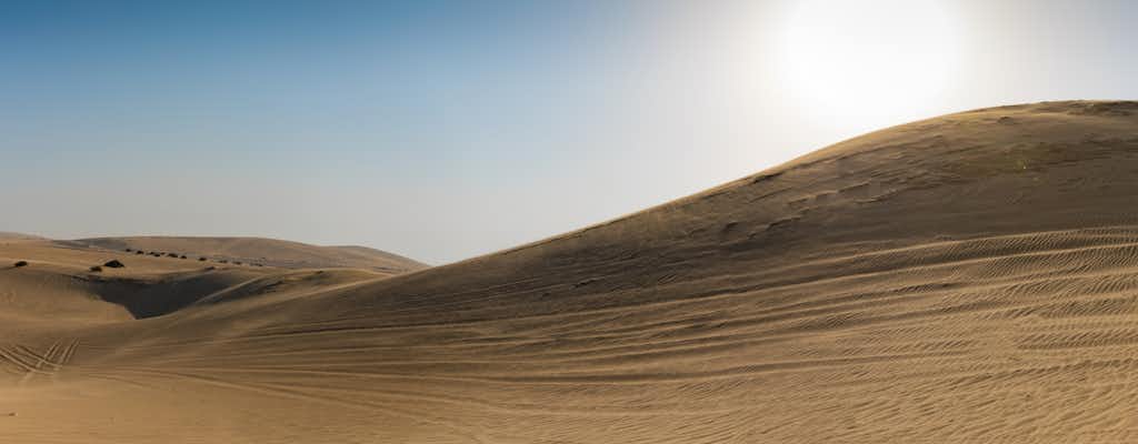 Woestijn van Qatar