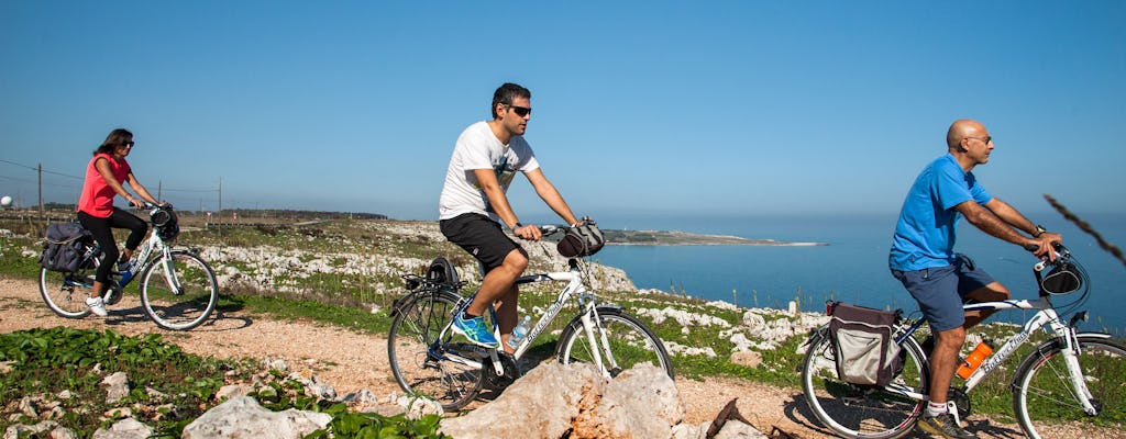 Guided bike tour through Otranto