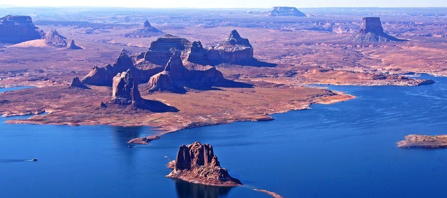 Skyview Horseshoe Bend and Lake Powell Air Tour From Page Musement