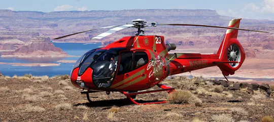 Lotnicza wycieczka nad Horseshoe Bend z ekskluzywnym lądowaniem w Tower Butte z Page