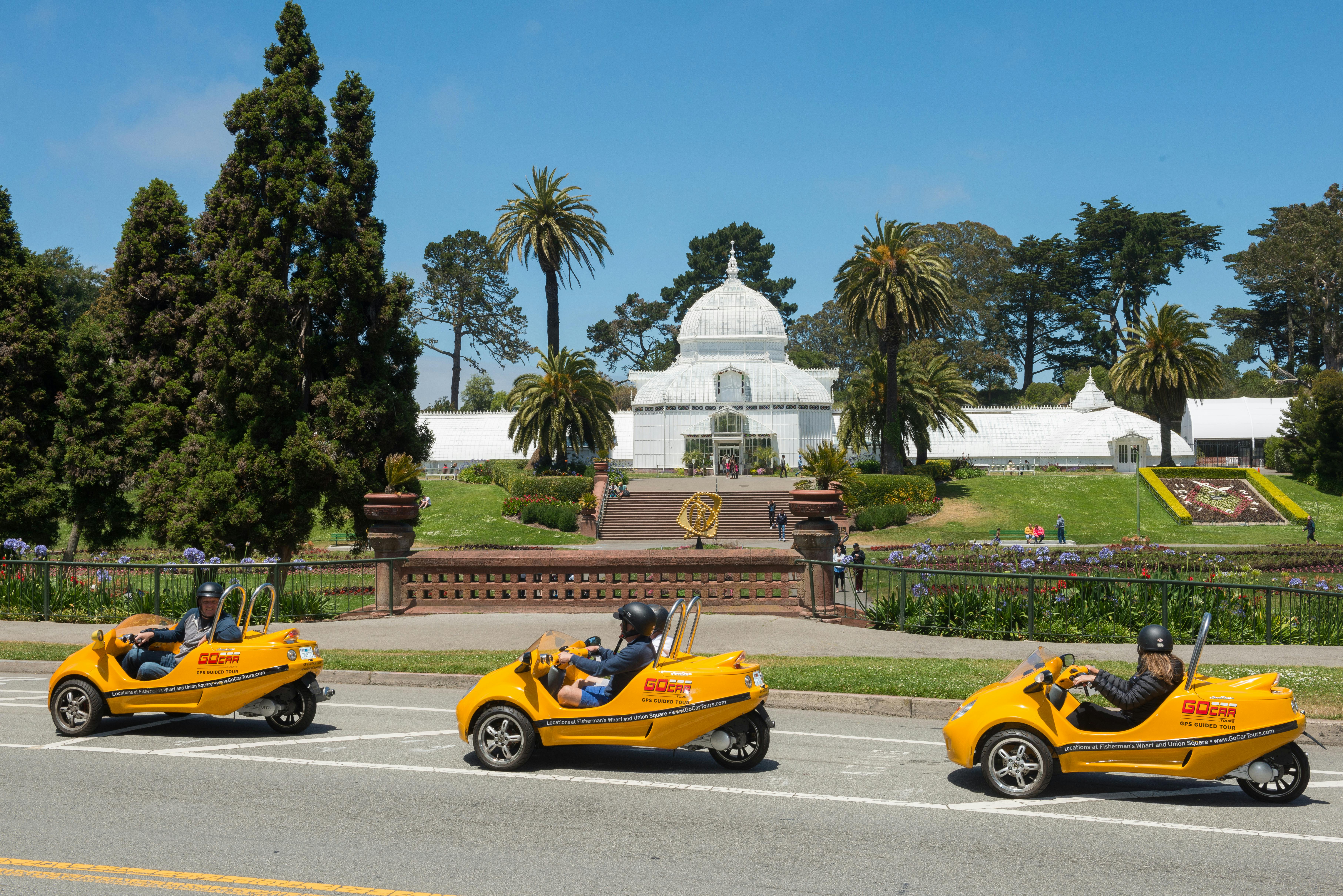 Tour GoCar de 3 horas por el parque Golden Gate