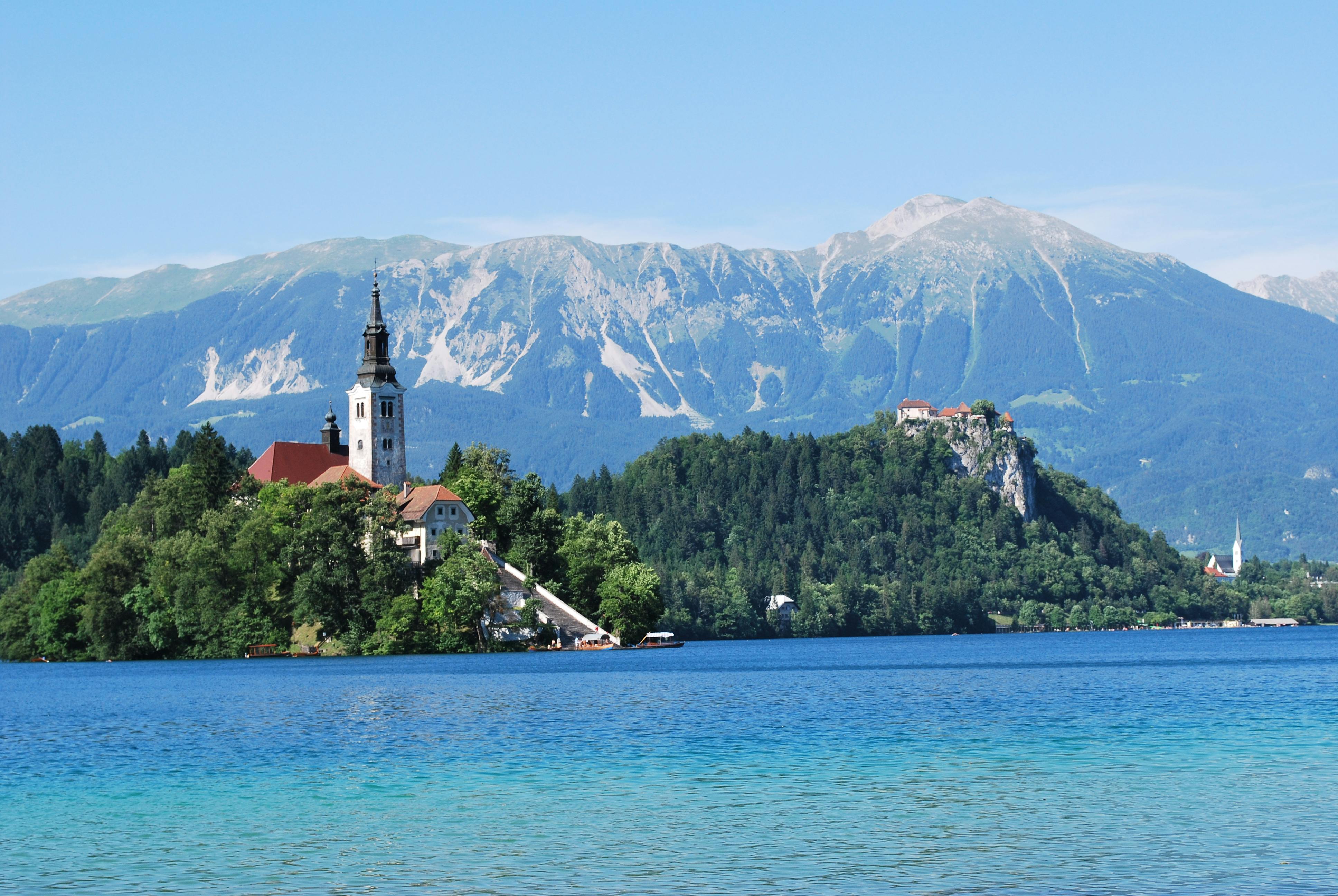 Półdniowa wycieczka po jeziorze Bled z Lublany