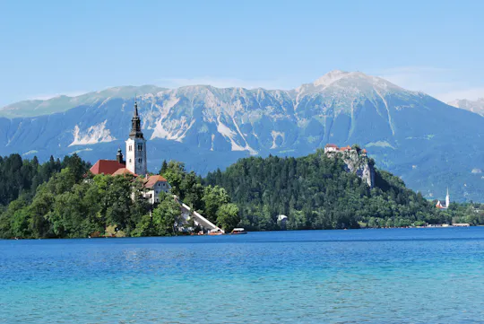 Halve dagtocht naar het meer vanaf Bled vanuit Ljubljana
