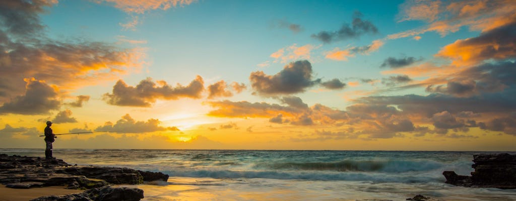 Recorrido fotográfico al amanecer en la isla Circle de Hawaii