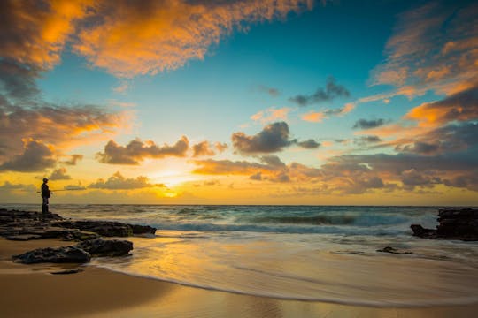 Recorrido fotográfico al amanecer en la isla Circle de Hawaii