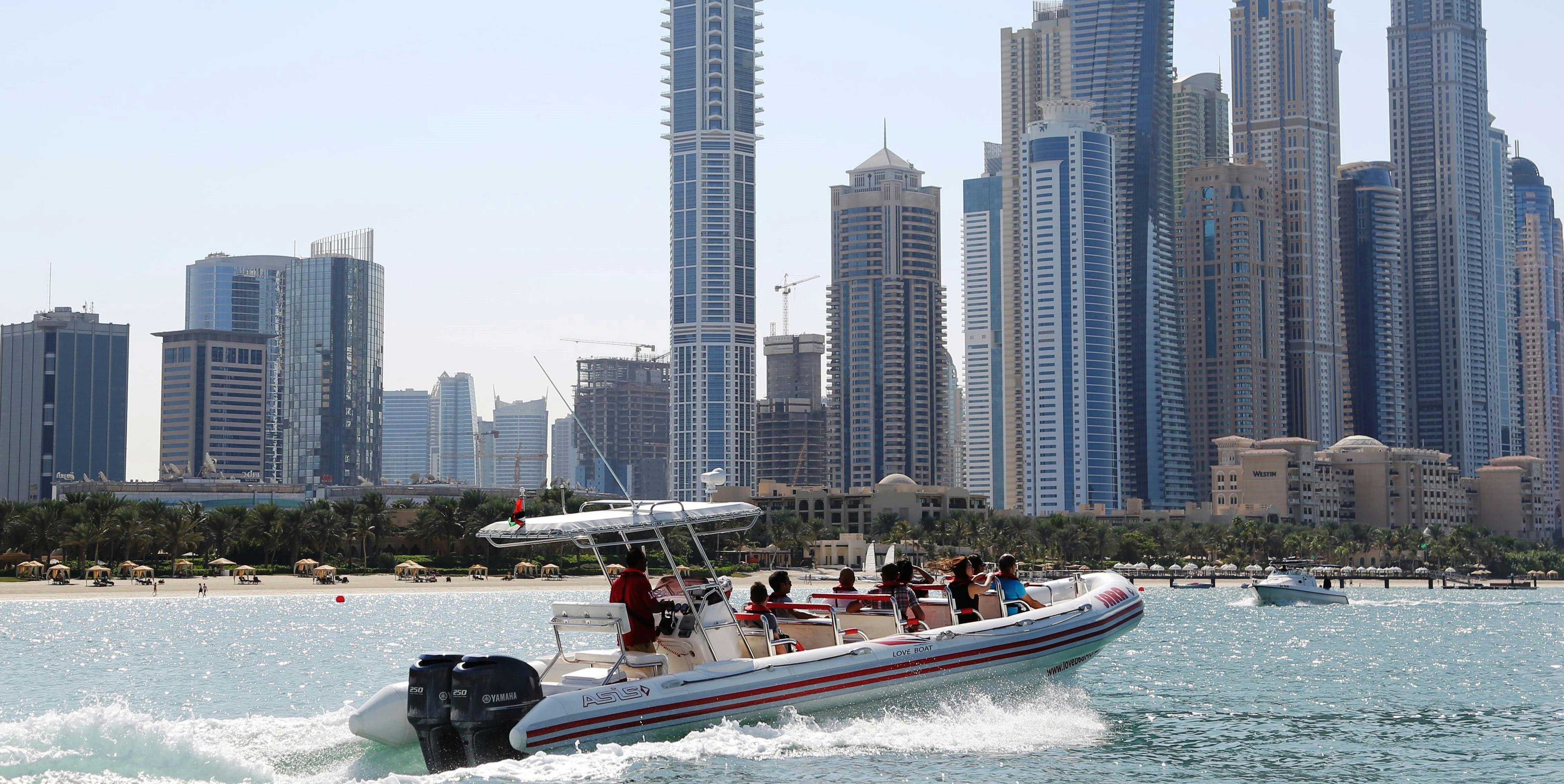 Wizje wycieczki po Dubaju z rejsem i ramą Dubai