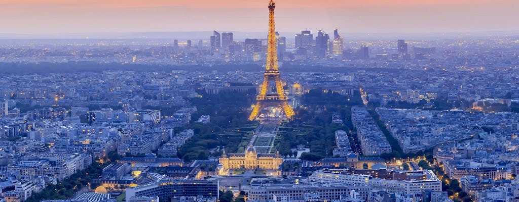 Visite guidée nocturne de la Tour Eiffel avec billet coupe-file