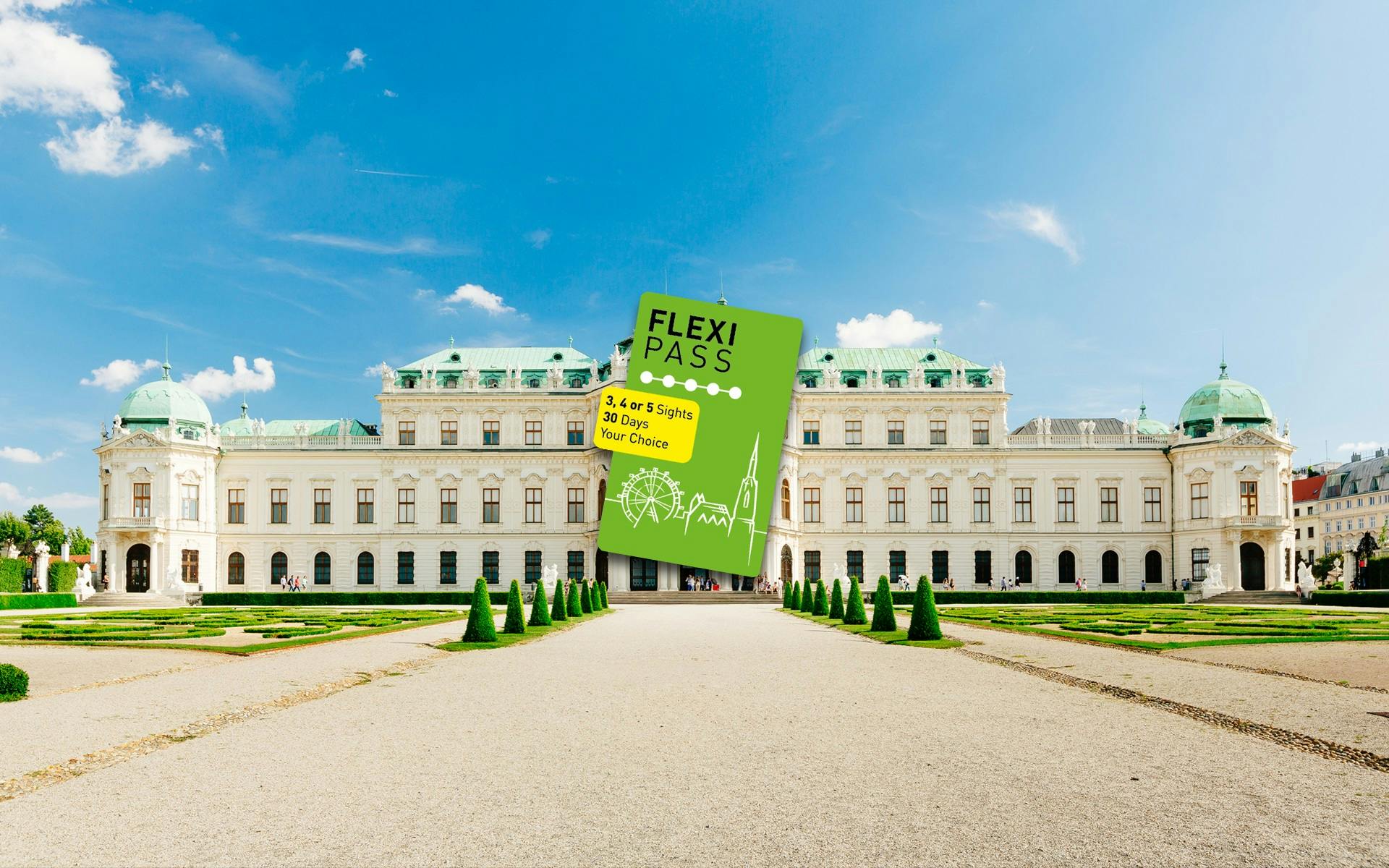 Flexi PASS for 2 3 4 or 5 attractions in Vienna Musement