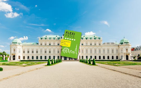 Flexi PASS for 3, 4 or 5 free attractions in Vienna