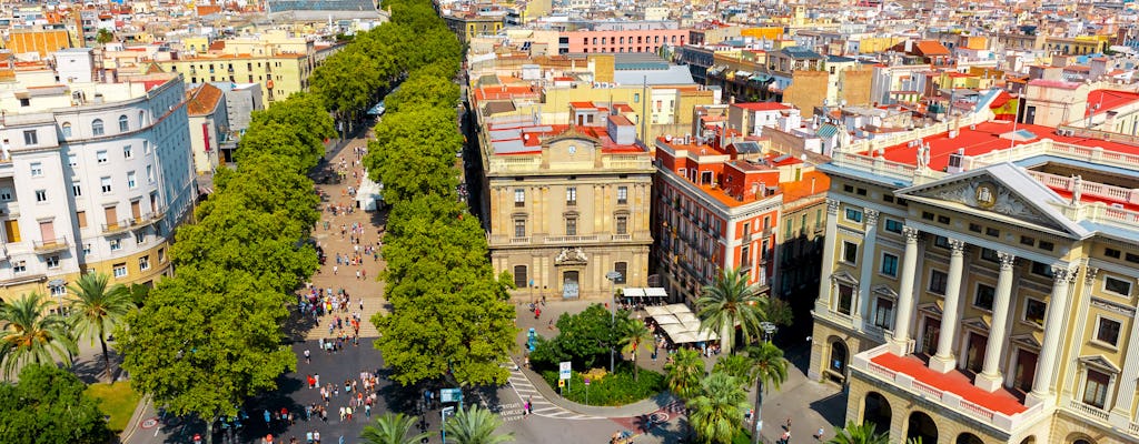 Paseo privado por las Ramblas y el barrio Gótico con un guía local