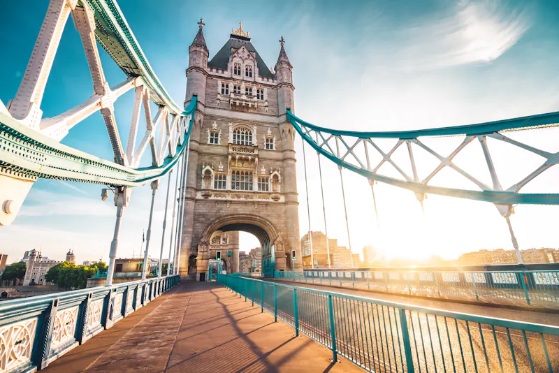 Tower Bridge crossing the River Thames