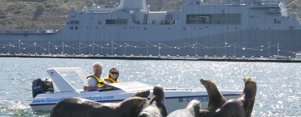 San Diego speed boat adventure tour