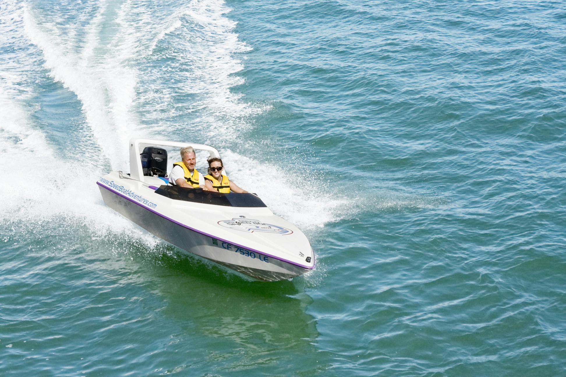 Tampa speed boat adventure tour