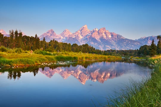 Wildtier-Sonnenuntergangssafari im Sommer und Herbst ab Jackson Hole