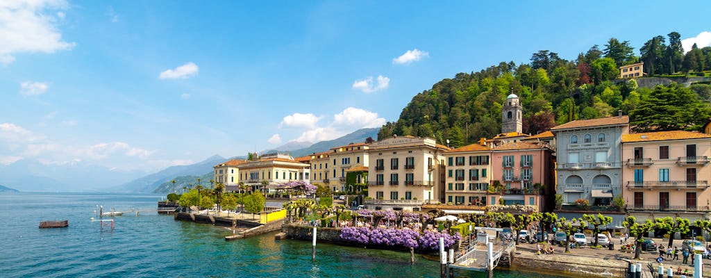 The romantic charme of Lake Como on a boat cruise with visit to Bellagio