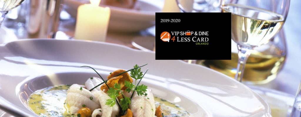 Carte VIP Shop & Dine 4Less à Orlando