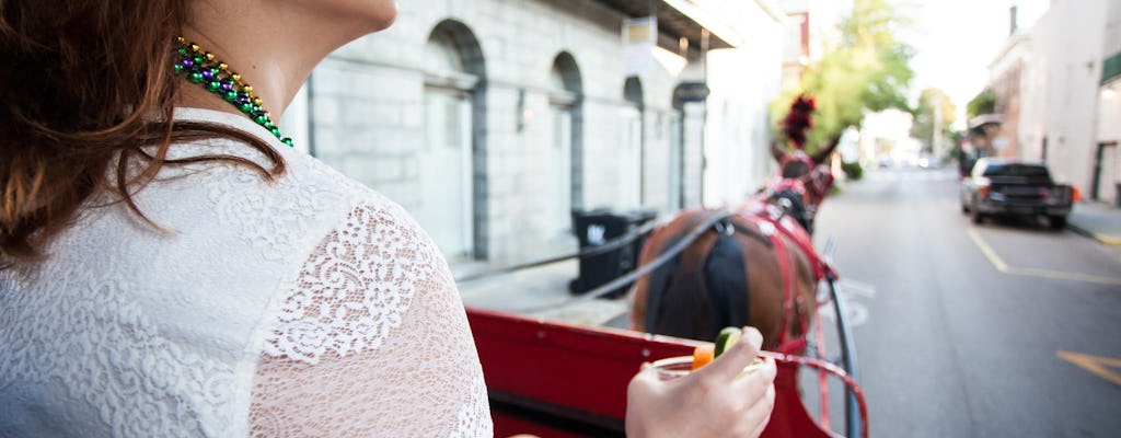 Tour de carruagens do French Quarter em Nova Orleans