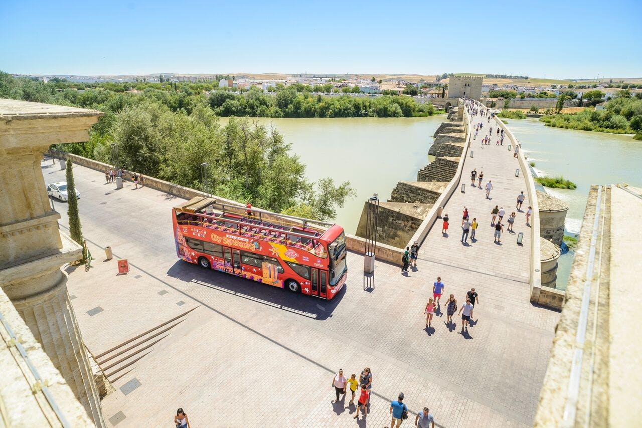 City Sightseeing hop-on hop-off bus tour of Cordoba