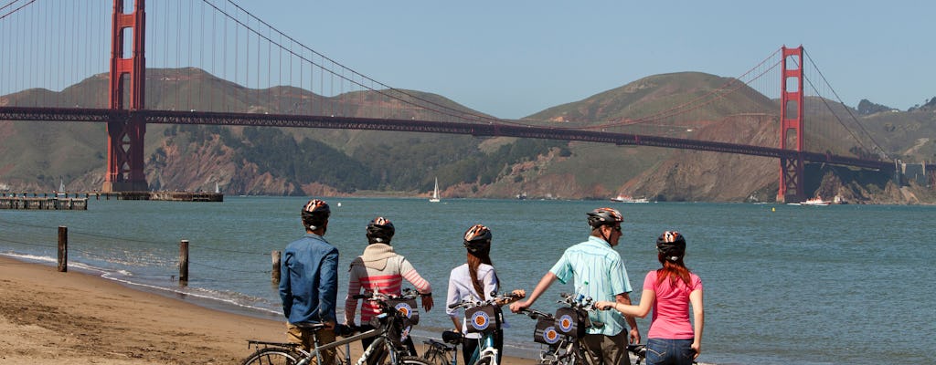 Golden Gate Bridge to Sausalito guided bike tour