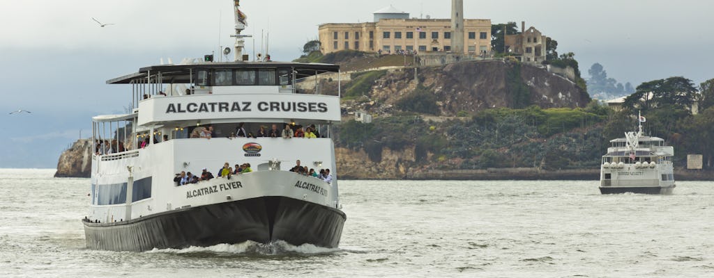 Alcatraz tickets met San Francisco begeleide fietstour-arrangementen