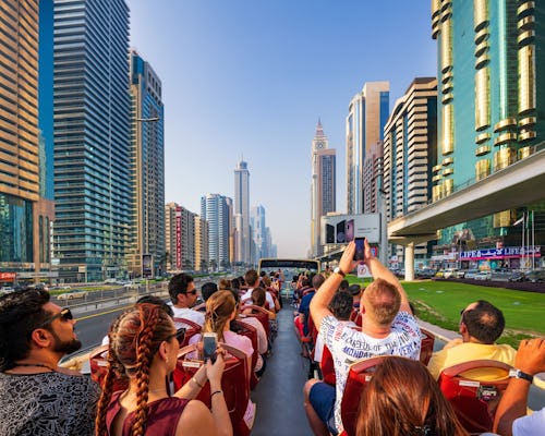 Shore excursion: Tickets for Dubai and Abu Dhabi hop-on hop-off bus