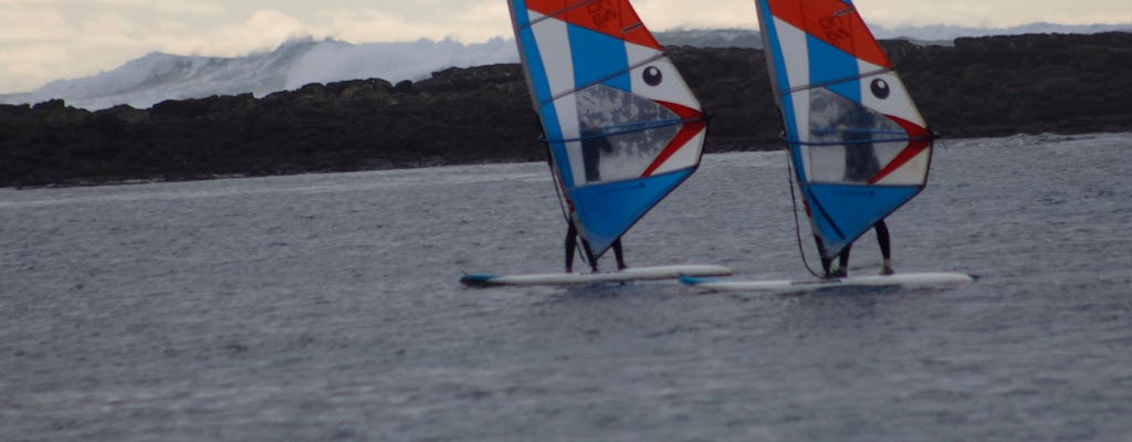 Curso de windsurf en la escuela Shock Wave en Fuerteventura