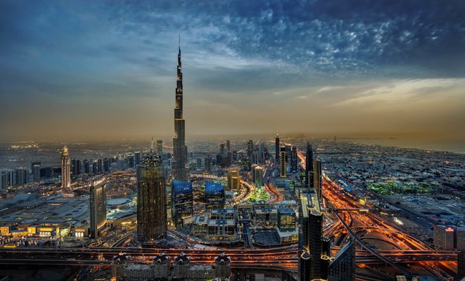 Bilhetes para Burj Khalifa com transporte de ida