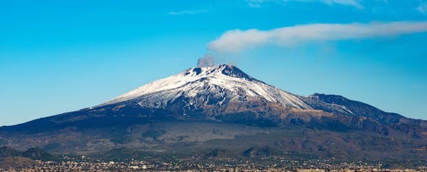 Visite matinale de l’Etna