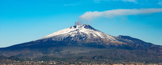 Visite matinale de l'Etna