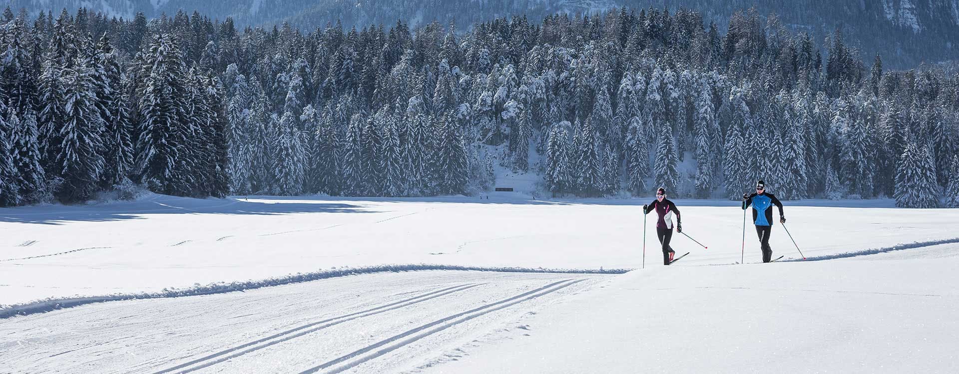 Experiencia de esquí de fondo en Laponia