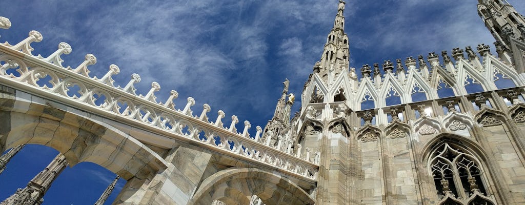 Visite de la ville de Milan au départ de Rome en train à grande vitesse