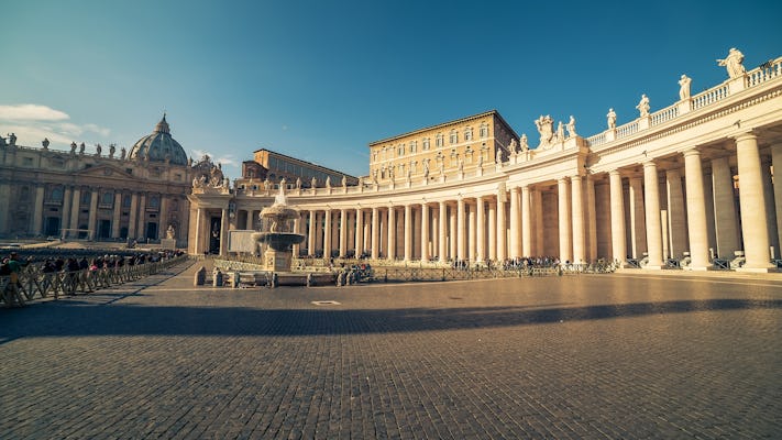 Visite guidée du musée du Vatican et visite de la ville à arrêts multiples à Rome