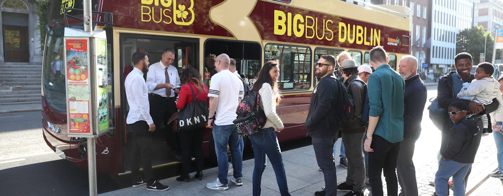 Hop-on hop-off Big Bus Dublin tickets