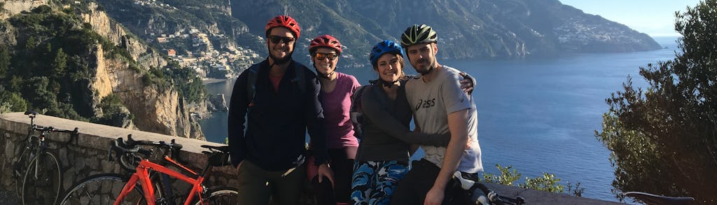 E-bike tour met eten en wijn in Sorrento