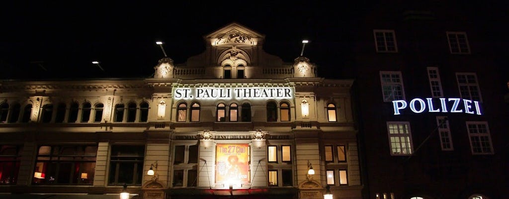 Visita del quartiere a luci rosse di Amburgo nel quartiere di St. Pauli