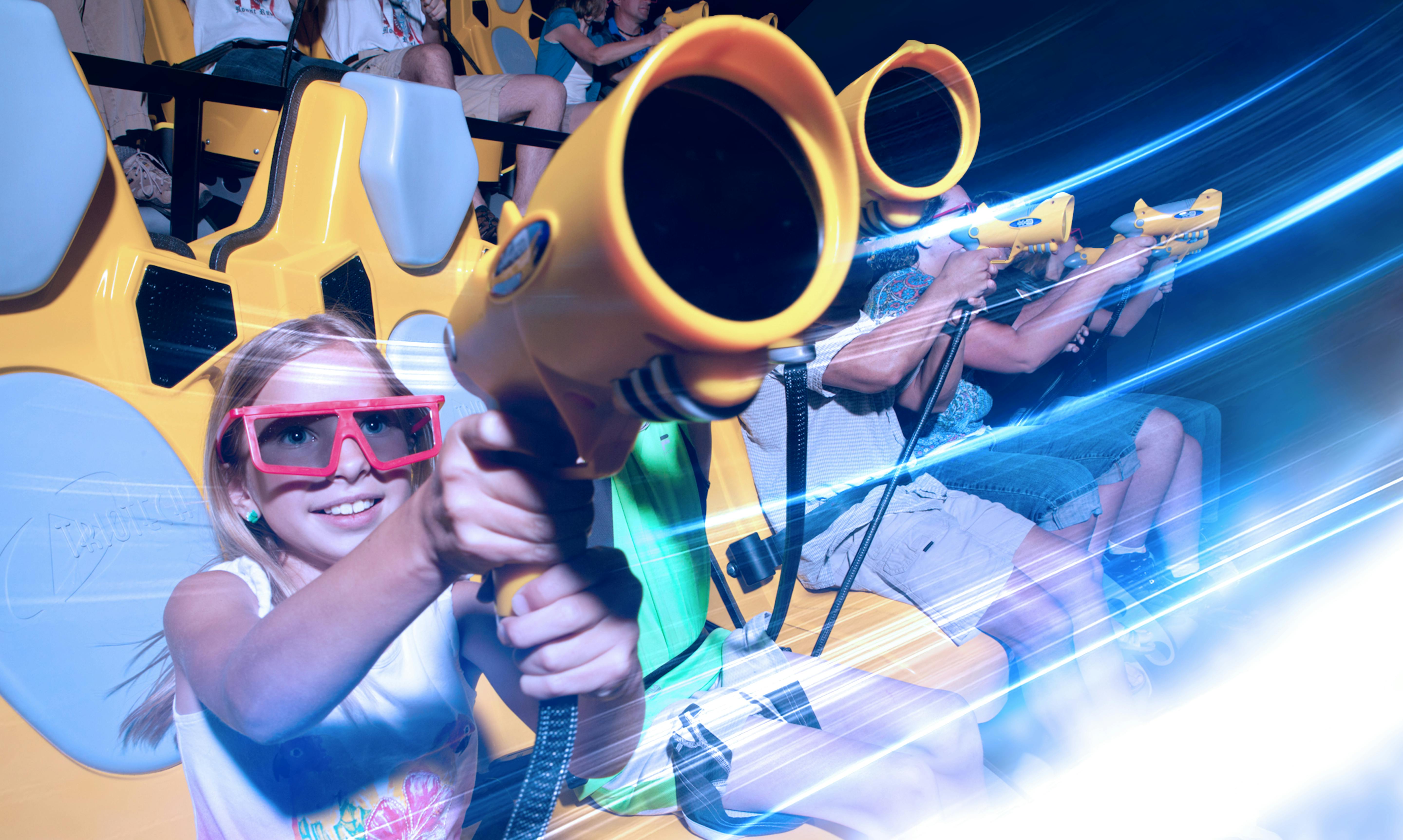 7D Experience roller coaster meets 3D video game Musement