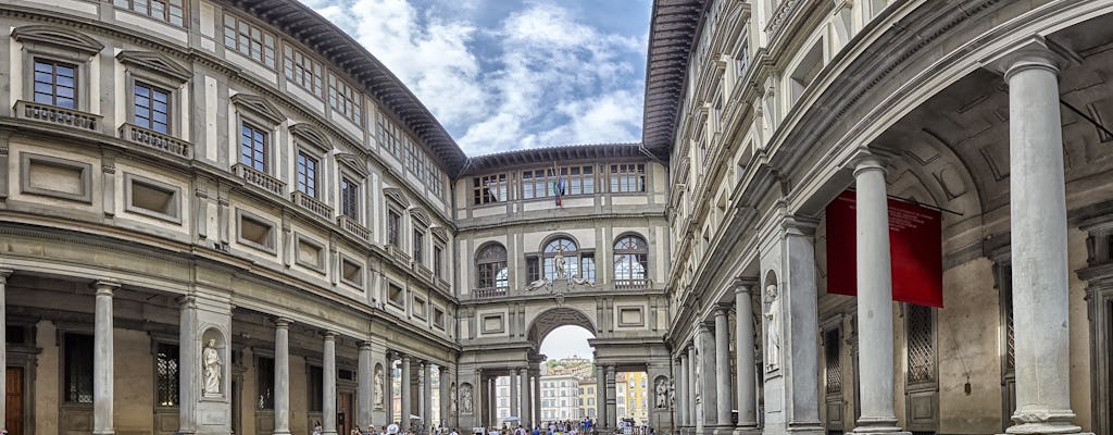 Zwiedzanie z przewodnikiem i bilety wstępu bez kolejki do Galerii Uffizi