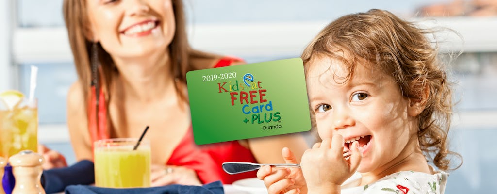 Cartão Kids Eat Free Orlando