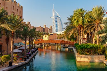 Citytour door oud en modern Dubai met bezoek aan de Blauwe Moskee