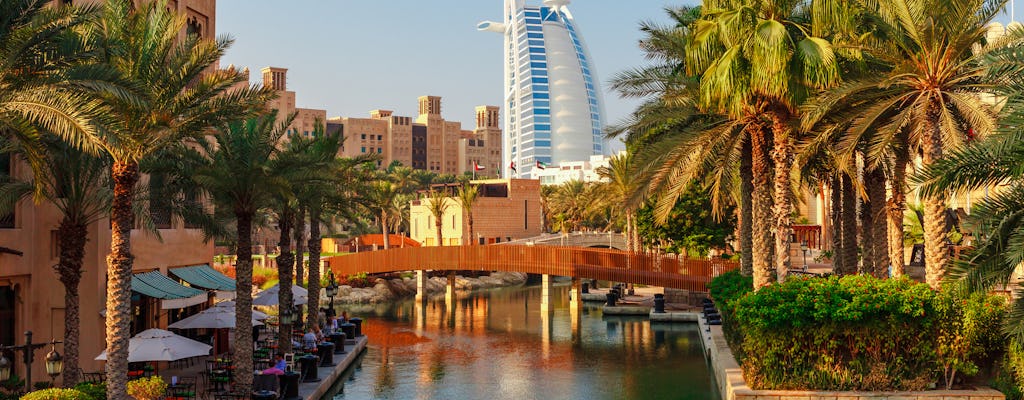 Visite de la ville ancienne et moderne de Dubaï avec la mosquée bleue