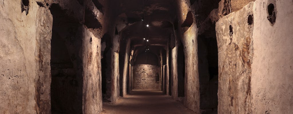 Entrée et visite guidée des catacombes de San Gaudioso